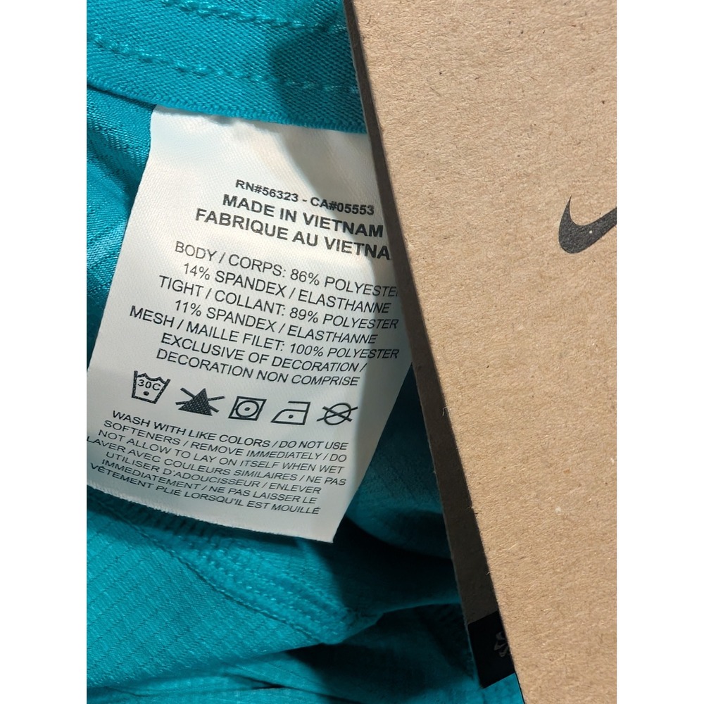Nike Unlimited 2-In-1 Training Shorts Mens XL Baltic Blue 7 Inch DV9334-345 NEW - Picture 6 of 6